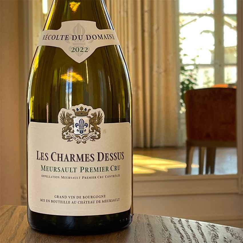 Etiquette Meursault Premier Cru Charmes Dessus 2022