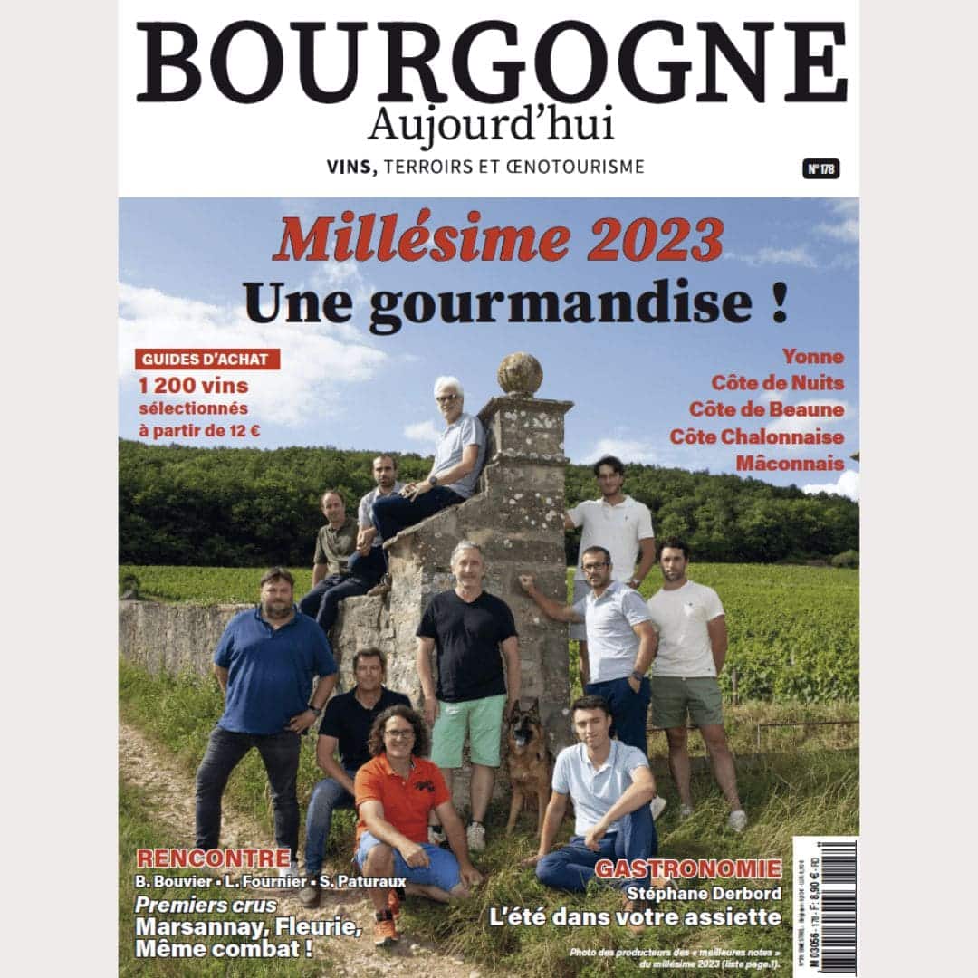 Couverture du magazine Bourgogne Aujourd'hui